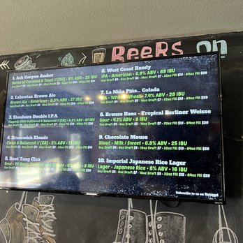 Shoe Tree Brewing - 4/13/25 FYI. Menu - Breweries Near Me - Carson City, Nevada Shoe Tree Brewing - 4/13/25 FYI. Menu - Breweries Near Me - Carson City, Nevada