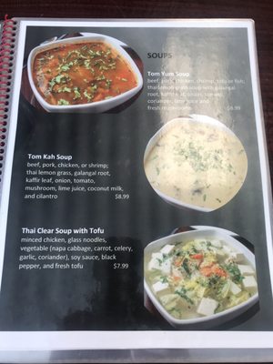 Menu photo 1 Blessing Thai Restaurant Lincoln, NE