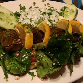 Marlaina's Mediterranean Kitchen - Dolmades with taziki - Mediterranean Near Me - Burien, Washington