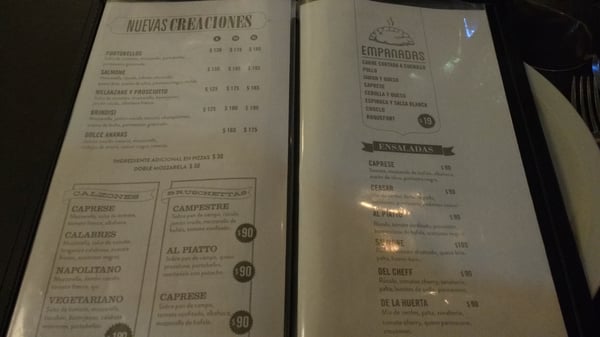 Menu photo 1 Al Piatto Buenos Aires, C