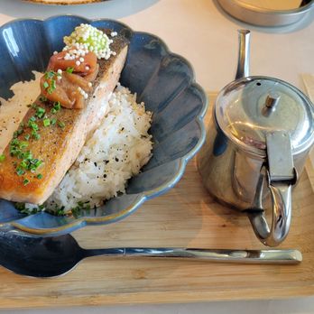 Little Uluh - Salmon Ochazuke Rice - Coffee & Tea Near Me - Queens, New York