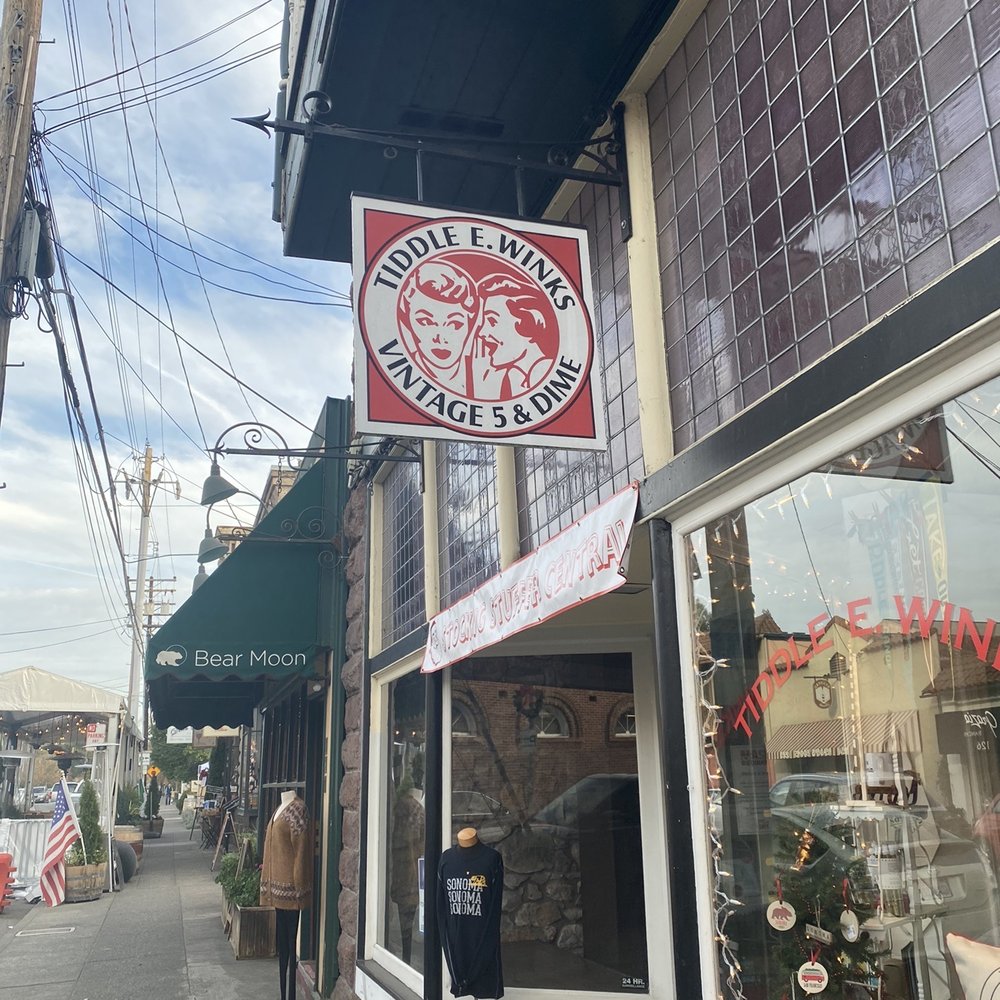 Tiddle E Winks Vintage 5 & Dime - Love it - Toy Stores Near Me - Sonoma, California Tiddle E Winks Vintage 5 & Dime - Love it - Toy Stores Near Me - Sonoma, California