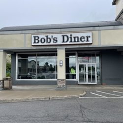 Bob's Diner - Classic small town diner in a suburb on the south side of Rochester, NY, located in a strip mall off Hwy 15A.