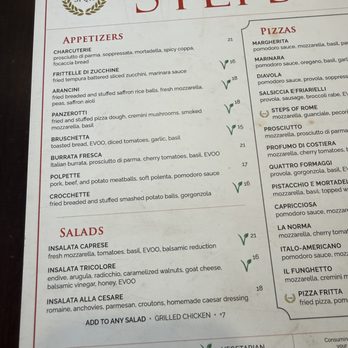 Steps of Rome - Menu - Italian Near Me - San Francisco, California Steps of Rome - Menu - Italian Near Me - San Francisco, California
