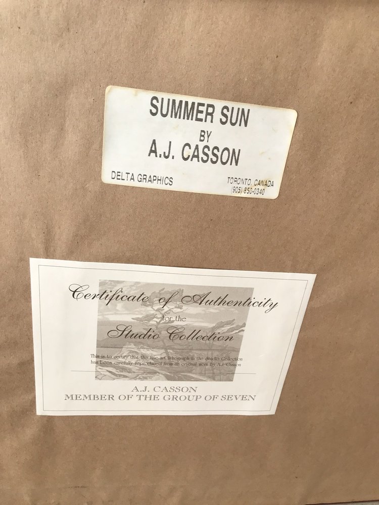 FINE ART APPRAISAL AND SERVICES Updated September 2024 Toronto