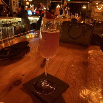 Primal Steakhouse - Lavender drink - Steakhouses Near Me - Las Vegas, Nevada