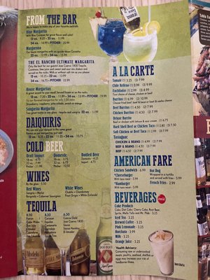 Menu photo 5 Los Ranchos South Haven, MI