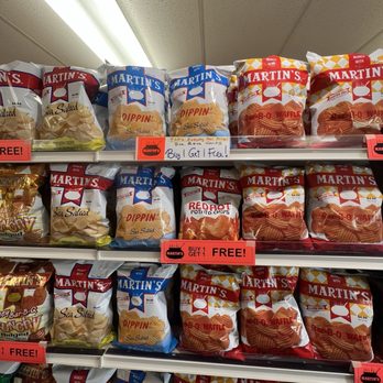 Pop's Snack Outlet - Lots of Martin's Chips - Candy Stores Near Me - Harrisburg, Pennsylvania
