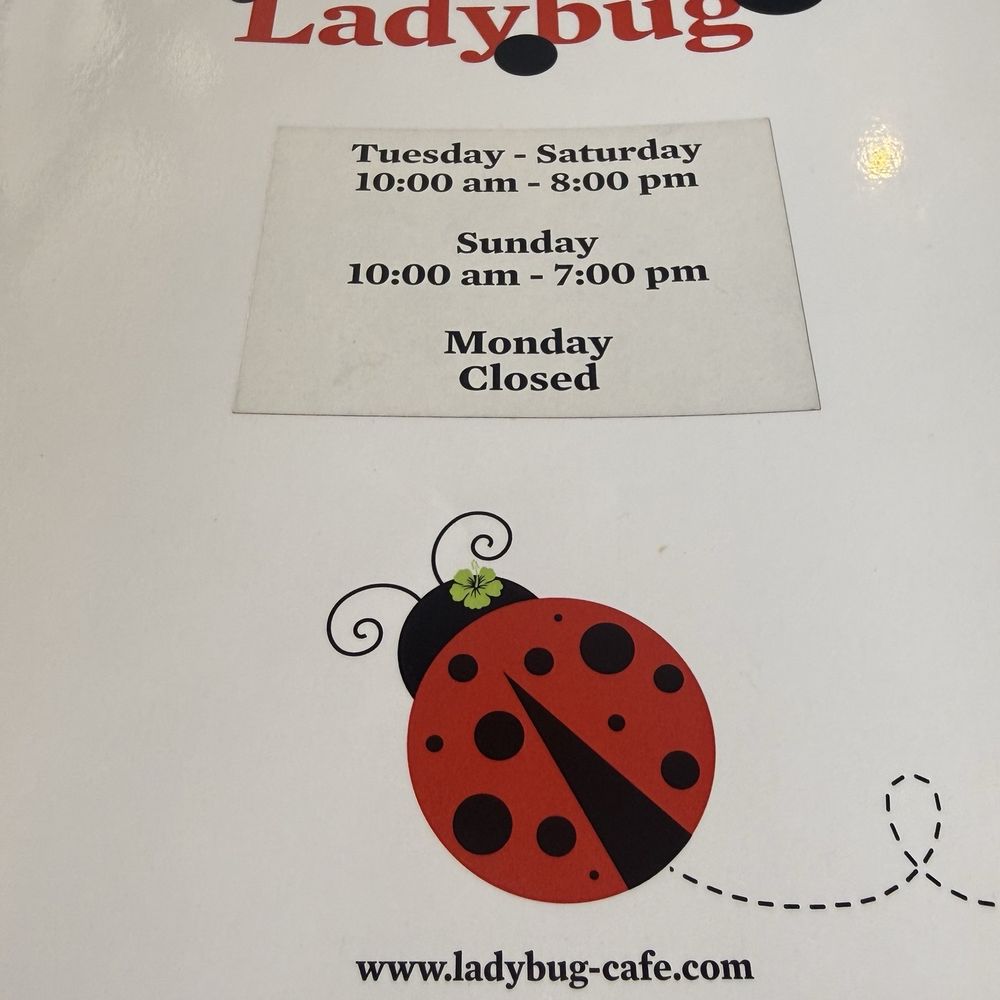 Ladybug Café - New Hours (03.26.26) - Japanese Near Me - Gardena, California Ladybug Café - New Hours (03.26.26) - Japanese Near Me - Gardena, California