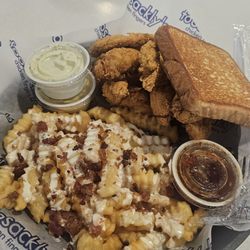 Foosackly’s Chicken Fingers - Chicken fingers and loaded fries