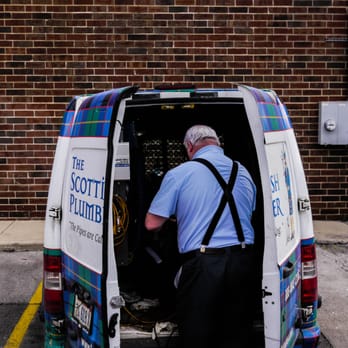 The Scottish Plumber - Derek of The Scottish Plumber preparing his equipment for a call in Chicago. - Plumbing Near Me - Villa Park, Illinois The Scottish Plumber - Derek of The Scottish Plumber preparing his equipment for a call in Chicago. - Plumbing Near Me - Villa Park, Illinois