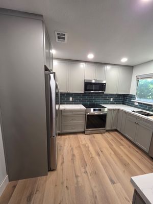 Expert Flooring & Tiling - At the core of our business is a simple promise: quality, reliability, and customer satisfaction—every single time. With over 30 years of experience and a licensed General Contractor overseeing each project, we deliver transformation you can trust.
Flooring Services
From beautiful hardwood and classic tile to modern laminate and luxury vinyl, we offer flooring solutions to match every taste and budget. Our team guides you through every step—from selection to installation—ensuring expert craftsmanship with minimal disruption to your life.
Tiling Excellence
Whether it’s a kitchen backsplash, bathroom retreat, or stylish entryway, our tiling projects showcase meticulous planning and skilled installation. Choose from a wide array of textures, colors, and designs to elevate your space with lasting beauty and function.
Why Choose Us?
30+ years of proven expertise
Licensed General Contractor on every job
All work done with honesty and integrity
Strong client relationships—repeat and referral customers
Special discounts for veterans and seniors
You’re not just another project—when you work with us, you’re a valued partner. See the difference quality and care can make.
Contact us for a free estimate—Text (209) 402-9696 today! Expert Flooring & Tiling - At the core of our business is a simple promise: quality, reliability, and customer satisfaction—every single time. With over 30 years of experience and a licensed General Contractor overseeing each project, we deliver transformation you can trust.
Flooring Services
From beautiful hardwood and classic tile to modern laminate and luxury vinyl, we offer flooring solutions to match every taste and budget. Our team guides you through every step—from selection to installation—ensuring expert craftsmanship with minimal disruption to your life.
Tiling Excellence
Whether it’s a kitchen backsplash, bathroom retreat, or stylish entryway, our tiling projects showcase meticulous planning and skilled installation. Choose from a wide array of textures, colors, and designs to elevate your space with lasting beauty and function.
Why Choose Us?
30+ years of proven expertise
Licensed General Contractor on every job
All work done with honesty and integrity
Strong client relationships—repeat and referral customers
Special discounts for veterans and seniors
You’re not just another project—when you work with us, you’re a valued partner. See the difference quality and care can make.
Contact us for a free estimate—Text (209) 402-9696 today!