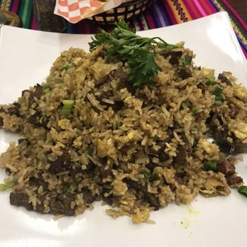 Fusion Peru - Arroz chaufa with beef - Food Trucks Near Me - College Station, Texas Fusion Peru - Arroz chaufa with beef - Food Trucks Near Me - College Station, Texas