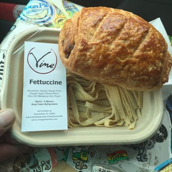 Vine - Some fresh made pasta and a chocolate croissant - Bakeries Near Me - Gainesville, Florida Vine - Some fresh made pasta and a chocolate croissant - Bakeries Near Me - Gainesville, Florida