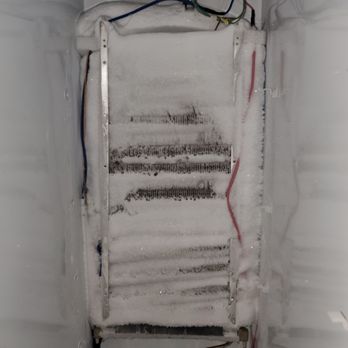 Appliance Repair Guild - Freezer not cooling properly due to heavy frost buildup before defrost system repair in Charlotte, NC - Appliances & Repair Near Me - Stanfield, North Carolina Appliance Repair Guild - Freezer not cooling properly due to heavy frost buildup before defrost system repair in Charlotte, NC - Appliances & Repair Near Me - Stanfield, North Carolina