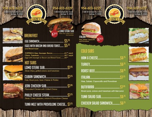 Menu photo 4 Don Lucho's Cafe Coral Springs, FL Menu photo 4 Don Lucho's Cafe Coral Springs, FL