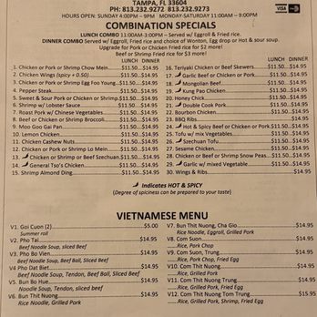 Fried Rice King - Menu - Chinese Near Me - Tampa, Florida Fried Rice King - Menu - Chinese Near Me - Tampa, Florida