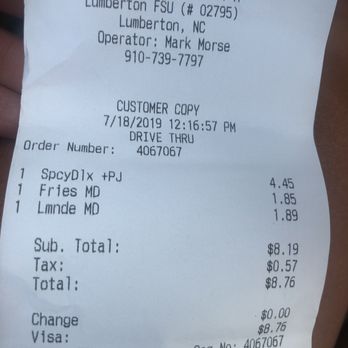 Chick-fil-A - Fast Food Near Me - Lumberton, North Carolina