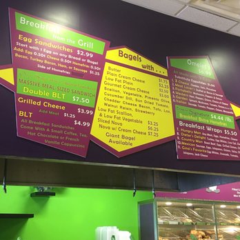 Bagel World - One of the menu boards - Coffee & Tea Near Me - Wappingers Falls, New York Bagel World - One of the menu boards - Coffee & Tea Near Me - Wappingers Falls, New York