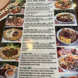 Menu Menu