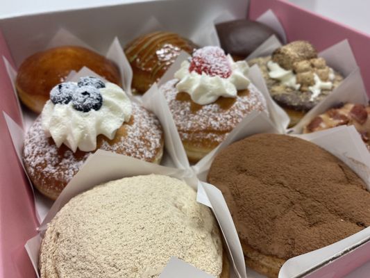 Flour Fresh Cream Donut by null