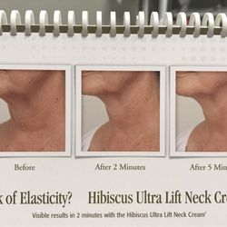 Beyond Organic Day Spa - Tighten the neck in 10 minutes with the Hibiscus Ultra Lift Neck Cream