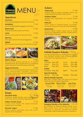 Menu photo 1 Ziggurat Makati, NCR