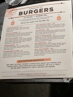 Menu photo 4 Burgatory - McCandless Pittsburgh, PA
