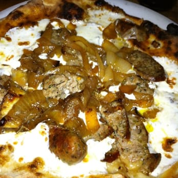 Pizzeria Bianco - looks pretty good, but all that stuff slopped in the middle made this Wiseguy real soggy. - Pizza Near Me - Phoenix, Arizona