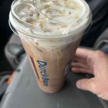 Dutch Bros Coffee - Hazenut Truffle with light ice and extra shot. - Juice Bars & Smoothies Near Me - Houston, Texas Dutch Bros Coffee - Hazenut Truffle with light ice and extra shot. - Juice Bars & Smoothies Near Me - Houston, Texas