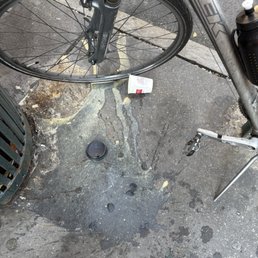Spilled coffee Spilled coffee