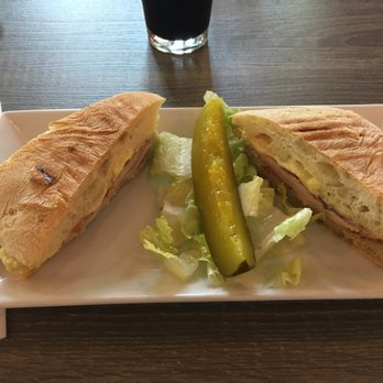 Coffee District - California Club - Panini with swiss, turkey, ham, bacon, tomatoes, avocado & zesty honey mustard dressing - Coffee & Tea Near Me - Delray Beach, Florida