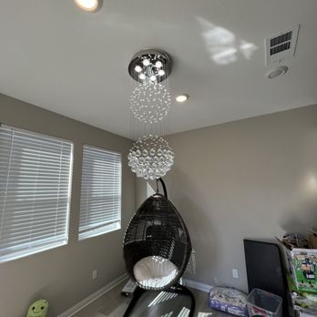 Panelectric - Intricate dining light - Electricians Near Me