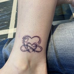 Parlour Tricks Tattoo - Matching poly tattoo with my lovely girlfriend