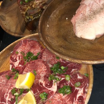 TK92 Korean BBQ - Beef Tongue, Pork Jowl, Bone in - Korean Near Me - San Gabriel, California