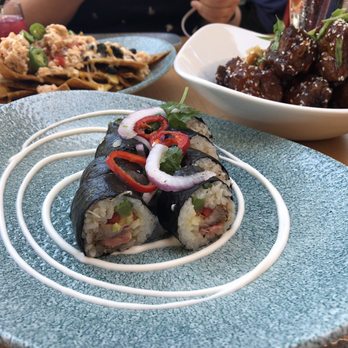 Lamplight Lounge - Carne Asada roll - New American Near Me - Anaheim, California
