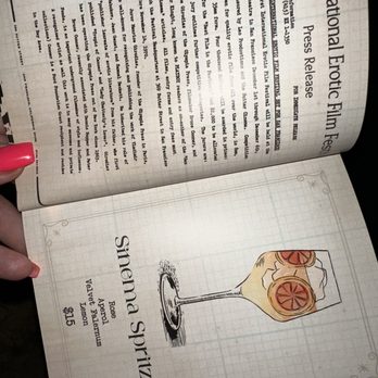 Persona - Menu - Cocktail Bars Near Me - San Francisco, California