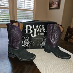 Tim's Boots - Custom Ordered Blackjack boots