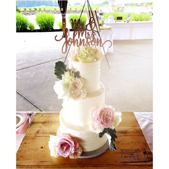 Cake Nouveau - a three tiered wedding cake - Bakeries Near Me Cake Nouveau - a three tiered wedding cake - Bakeries Near Me