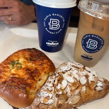 Paris Baguette - Hasbrown egg and cheese, almond pastry, hot coffee and cold brew - Bakeries Near Me - Clifton, New Jersey Paris Baguette - Hasbrown egg and cheese, almond pastry, hot coffee and cold brew - Bakeries Near Me - Clifton, New Jersey