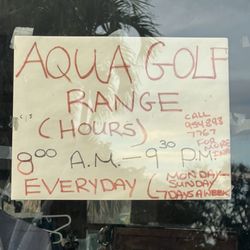 Aqua Golf Driving Range