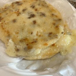 Asada on top, jalapeño & cheese on the bottom Asada on top, jalapeño & cheese on the bottom