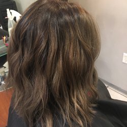 Strands Full Service Salon - AFTER: 12/10/17 Done by Mai. She is a perfectionist! She wouldn't let me leave if I'm not happy with my hair.