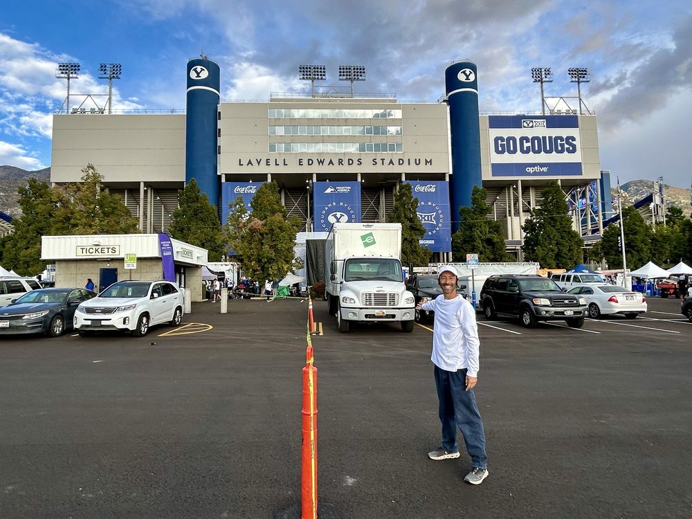 Social spots from LaVell Edwards Stadium