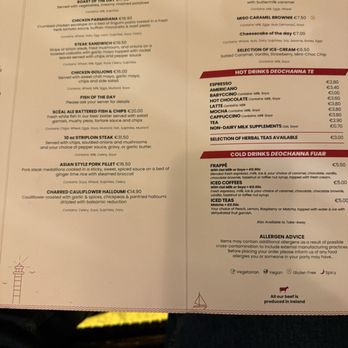 The Skeff Bar - Menu page 3 - Bars Near Me - Galway, G