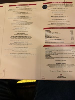 Menu photo 2 The Skeff Bar Galway, G
