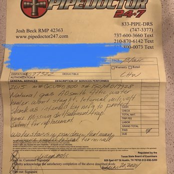 PipeDoctor 247 - Diagnostic report - Plumbing Near Me