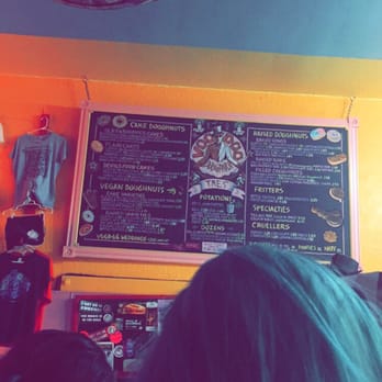 Voodoo Doughnut - And the world... goes... BLUE. - Donuts Near Me - Eugene, Oregon