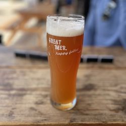 Locavore Beer Works - Blueberry lemon split wheat beer