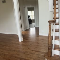 Buff & Coat Hardwood Floor Renewal - Refinished hardwood floor